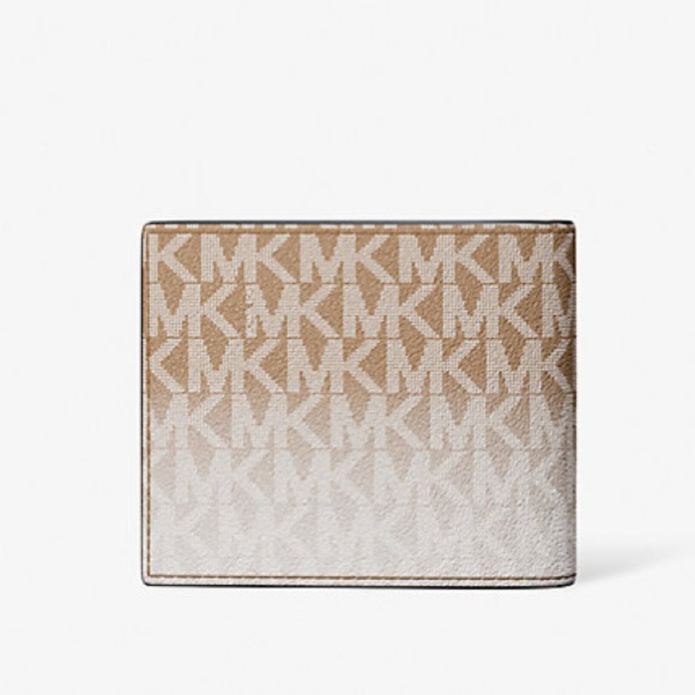Michael Kors Cooper Ombré Signature Logo Billfold Wallet - Picture 2 of 3